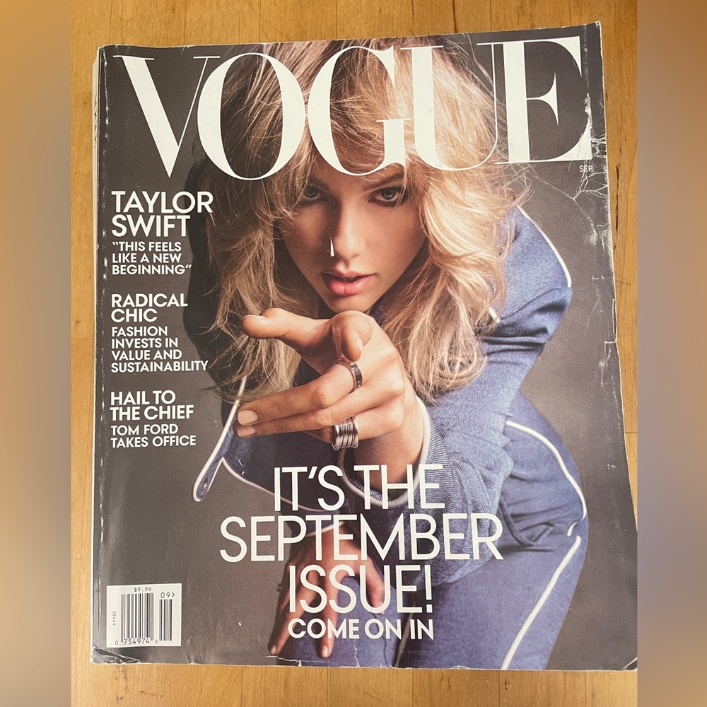 Vogue, September issue 2019 (Pre Pandemic)